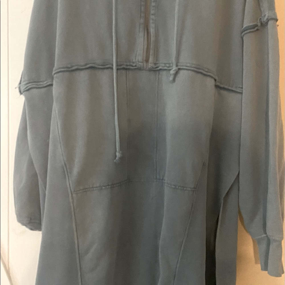 EUC  Free People Long Sweatshirt Hoodie